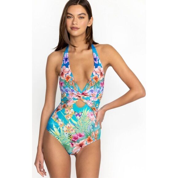 New. Johnny Was floral one piece. XS. Retails $219 - Picture 2 of 13